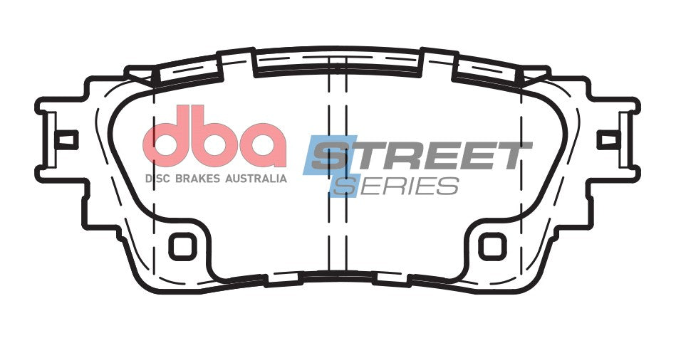 Brake Pads Street Series Ceramic | Rear Axle - DB15049SS