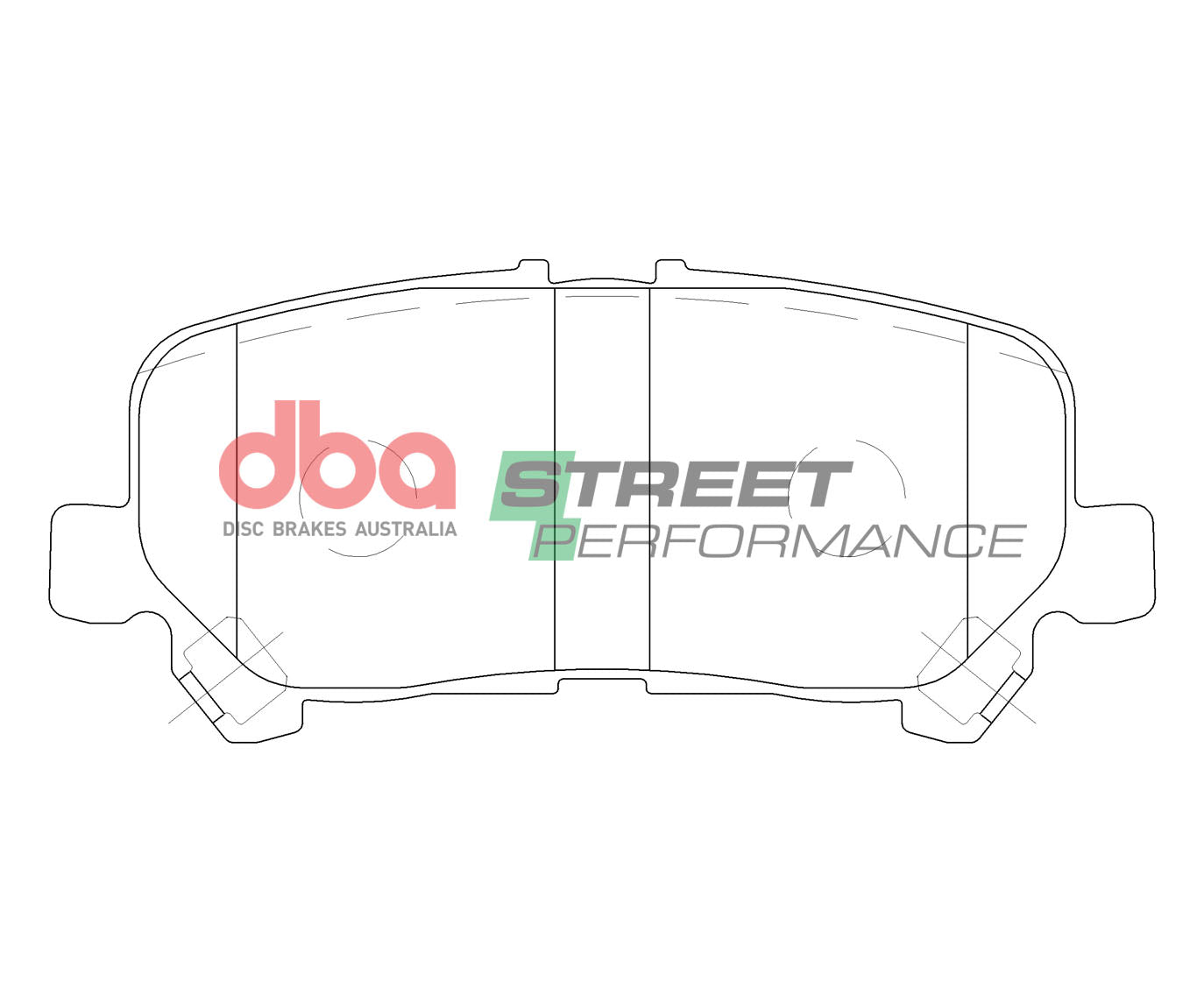 Brake Pads Street Performance | Rear Axle - DB15052SP