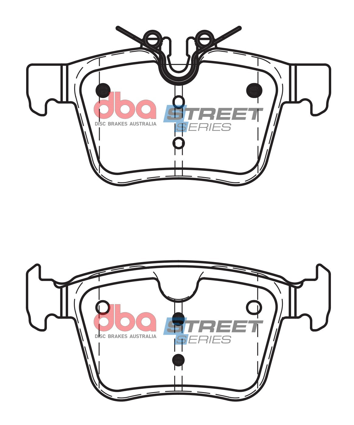 Brake Pads Street Series Ceramic | Rear Axle - DB15059SS