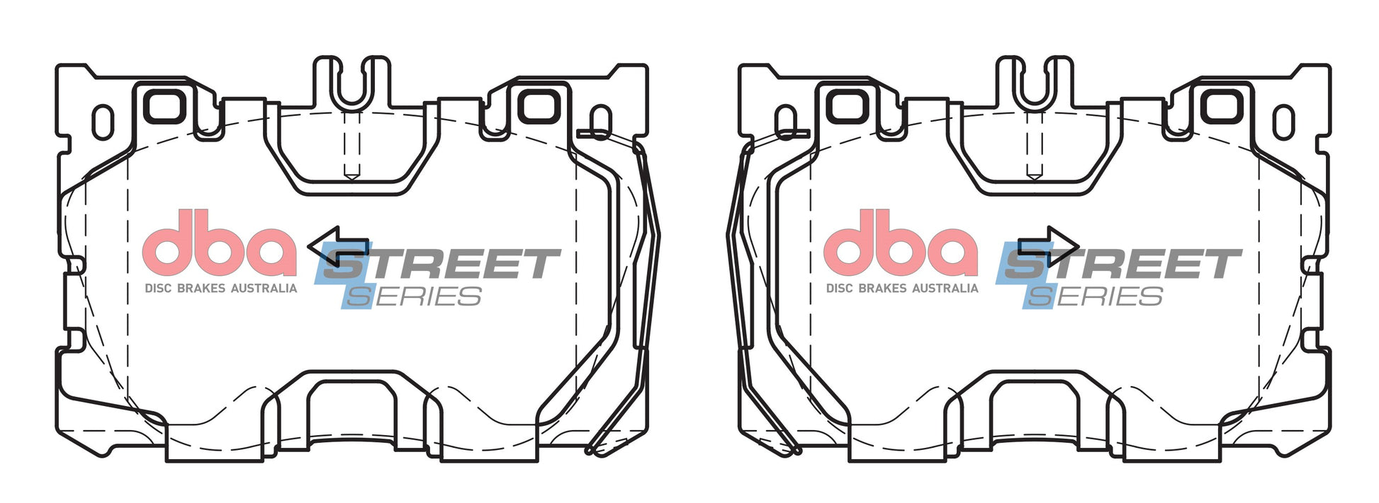 Brake Pads Street Series Ceramic | Front Axle - DB15062SS