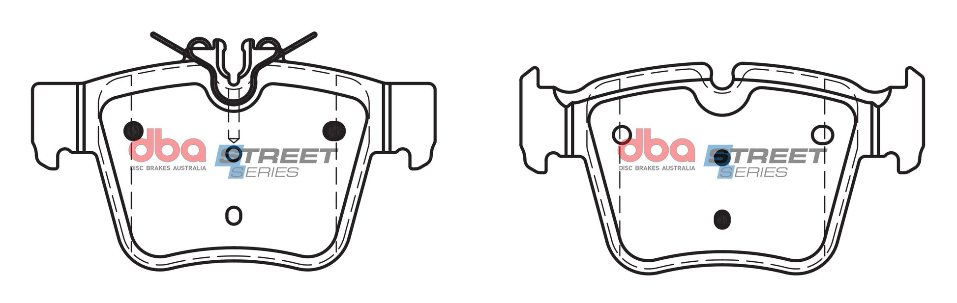Brake Pads Street Series Ceramic | Rear Axle - DB15063SS