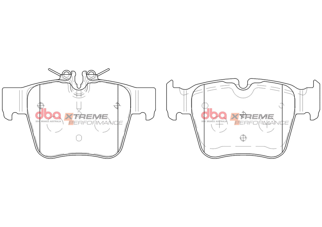 Brake Pads Xtreme Performance | Rear Axle - DB15063XP
