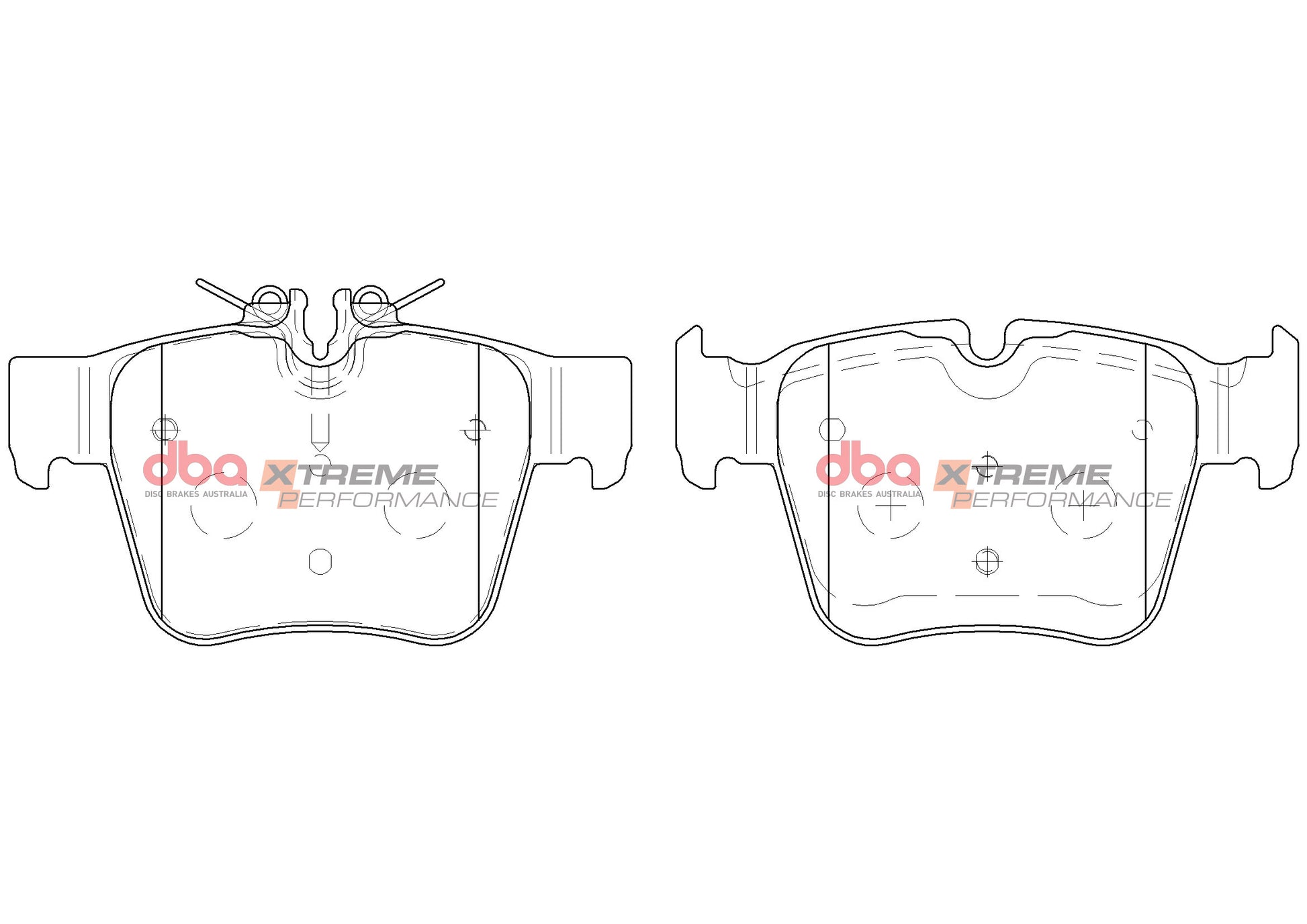 Brake Pads Xtreme Performance | Rear Axle - DB15063XP
