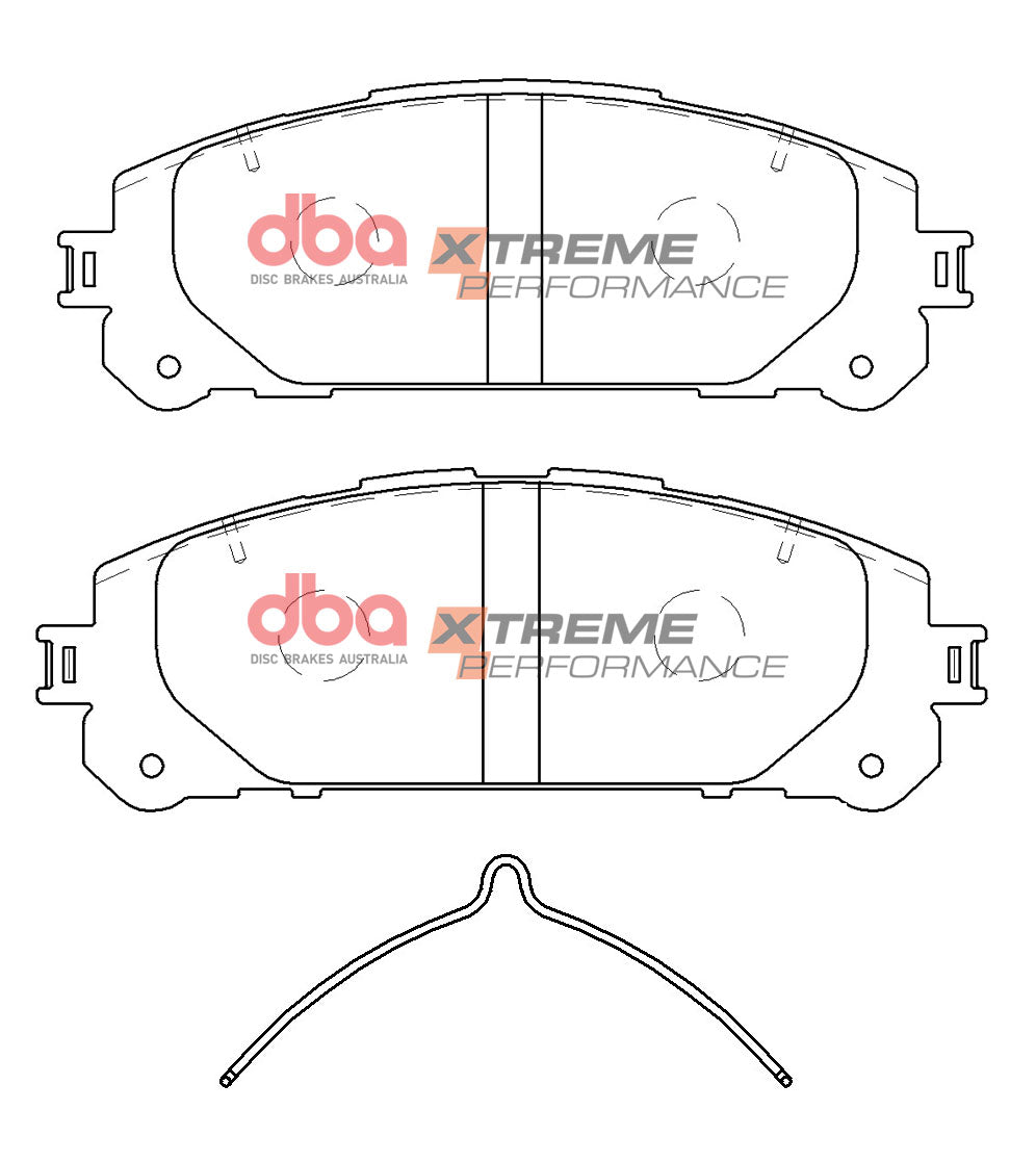 Brake Pads Xtreme Performance | Front Axle - DB15067XP