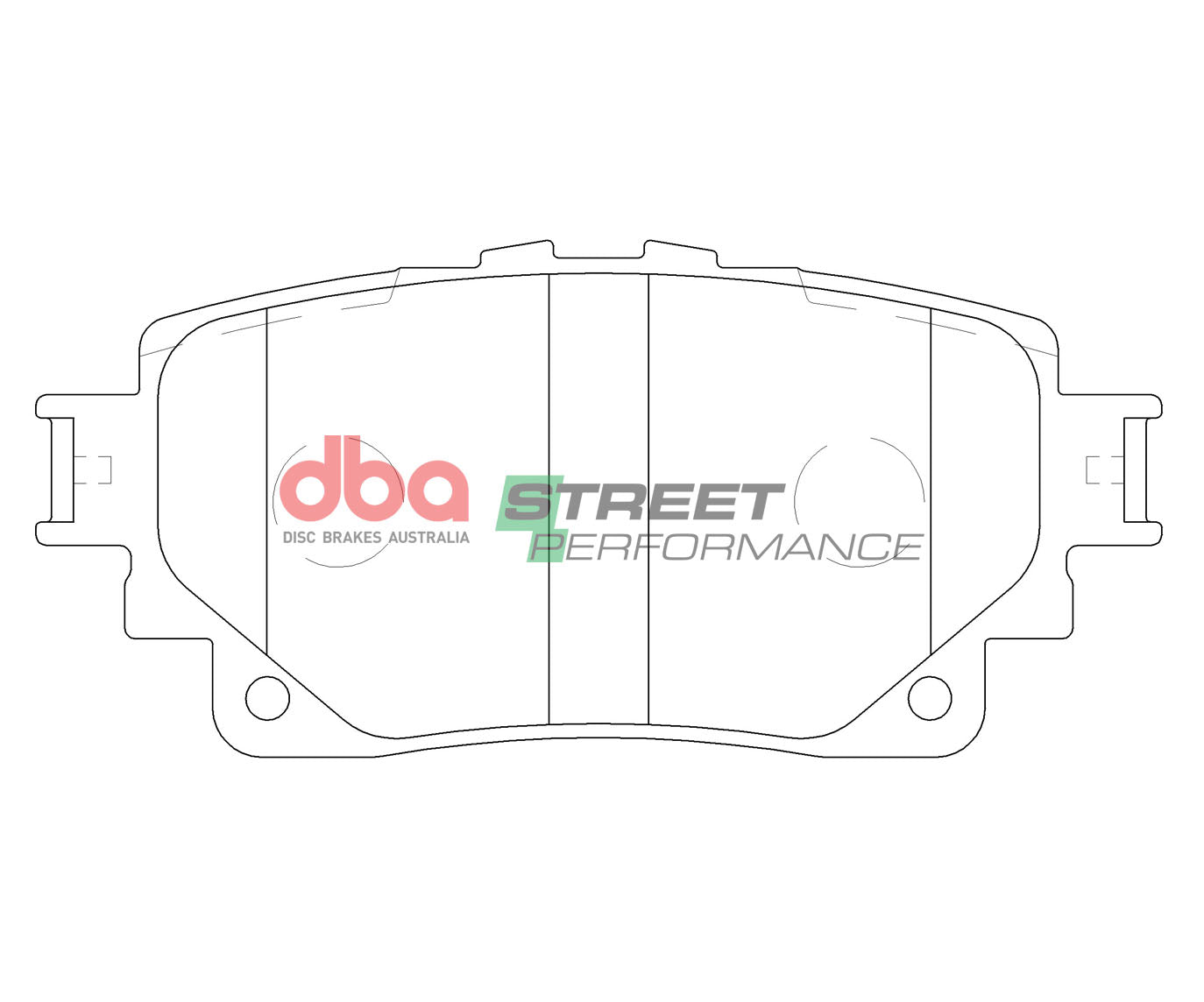 Brake Pads Street Performance | Rear Axle - DB15068SP