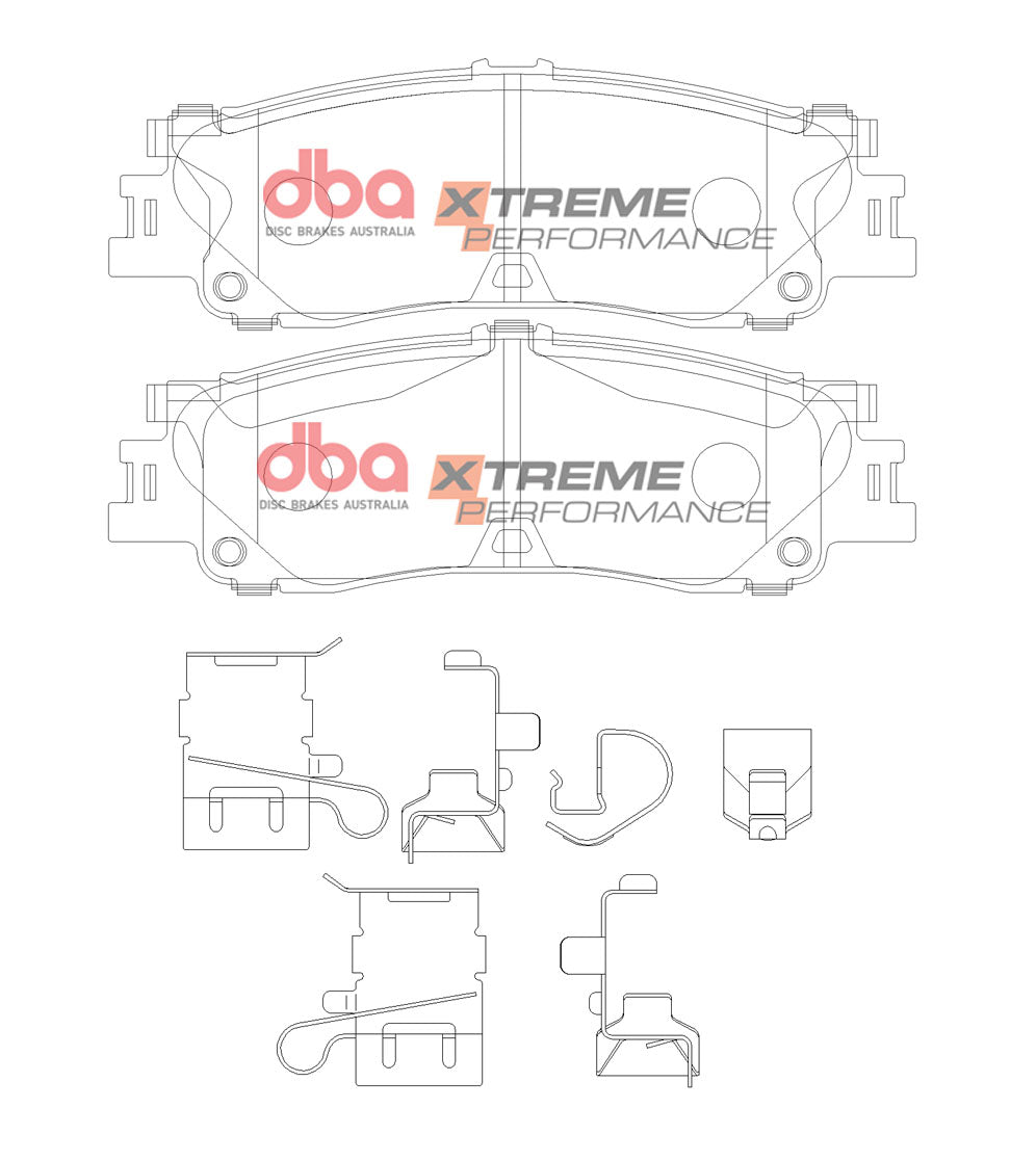 Brake Pads Xtreme Performance | Rear Axle - DB15078XP