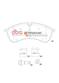 Brake Pads Xtreme Performance | Front Axle - DB15080XP