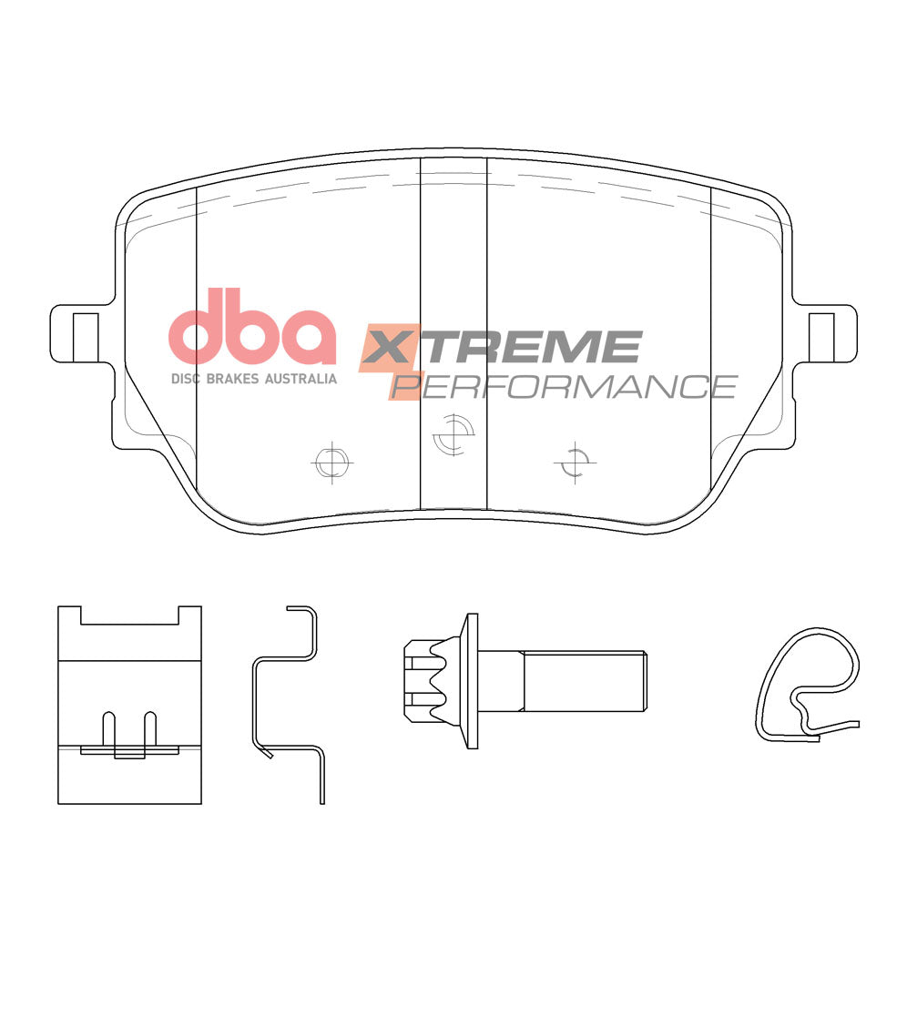 Brake Pads Xtreme Performance ECE R90 certified | Rear Axle - DB15082XP