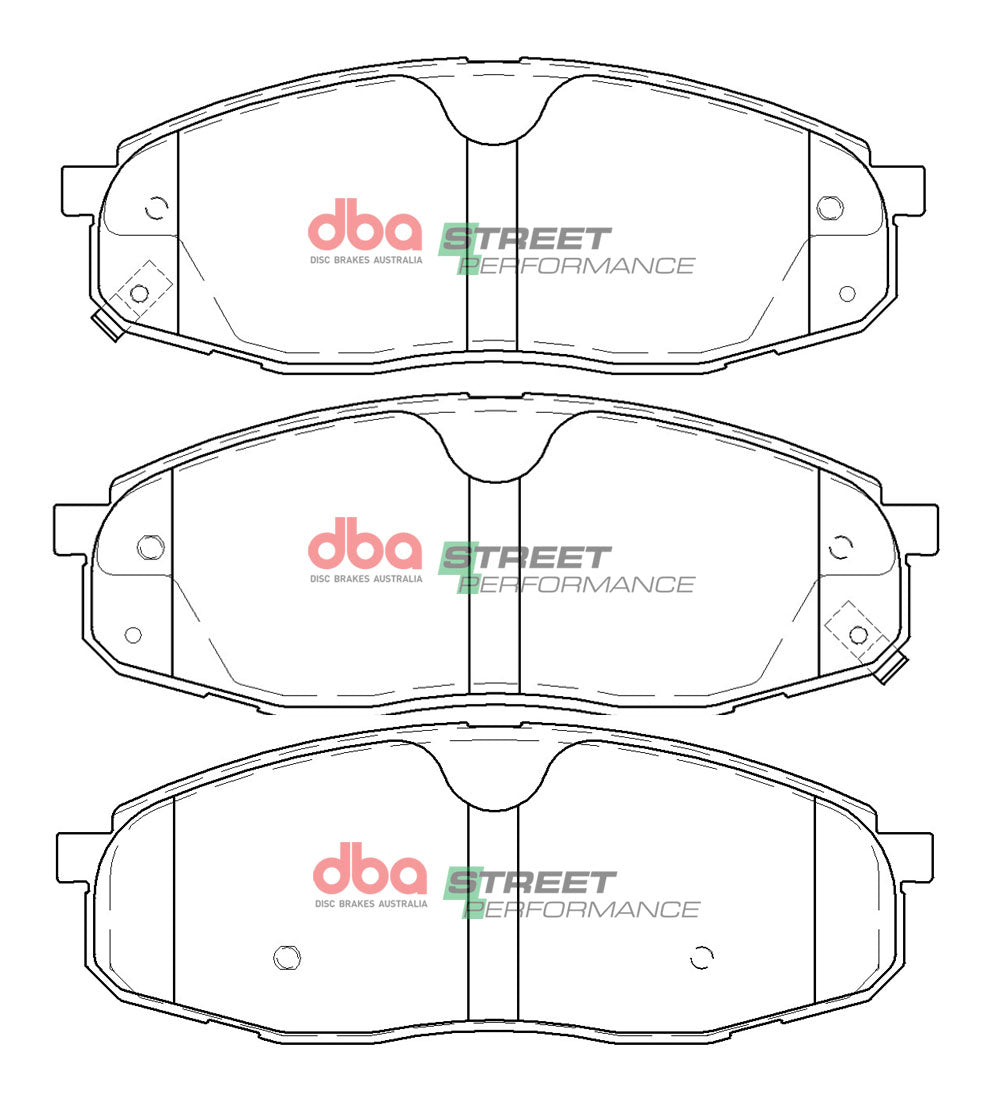 Brake Pads Street Performance | Front Axle - DB15095SP