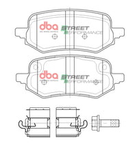 Brake Pads Street Performance | Rear Axle - DB15098SP