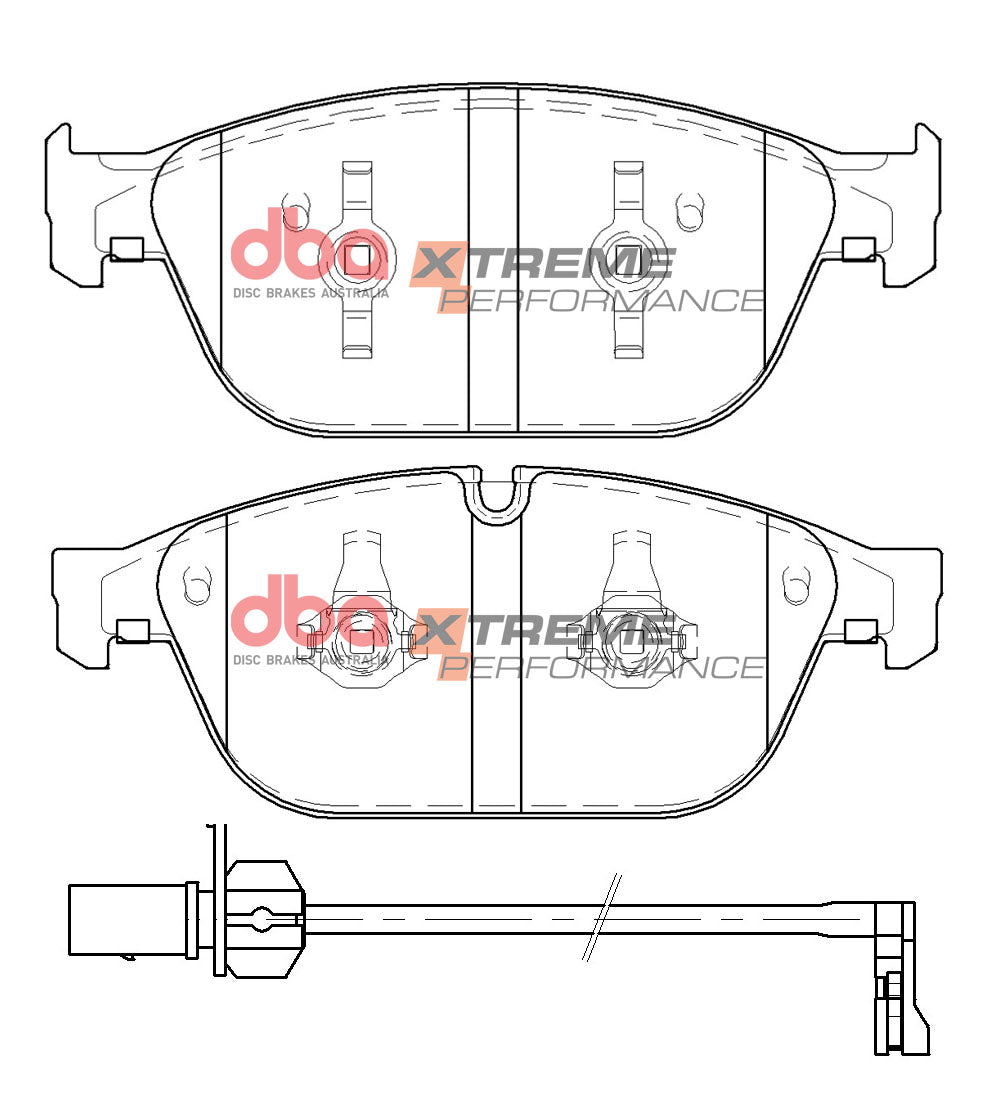 Brake Pads Xtreme Performance | Front Axle - DB15099XP