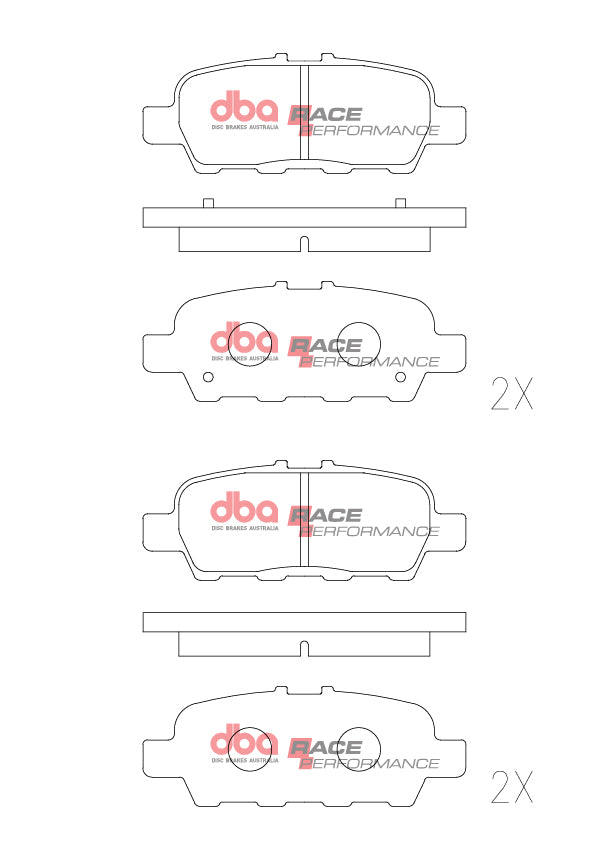 Brake Pads Race Performance - DB1509RP