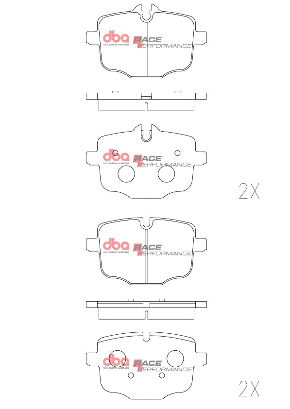 Brake Pads Race Performance - DB15109RP