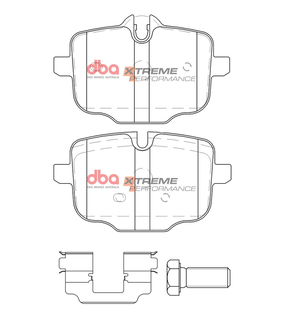 Brake Pads Xtreme Performance | Rear Axle - DB15109XP