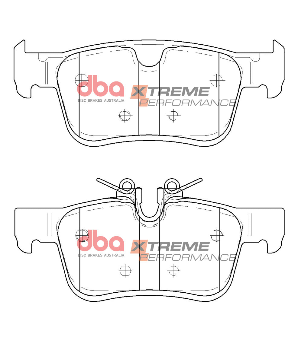 Brake Pads Xtreme Performance | Rear Axle - DB15117XP
