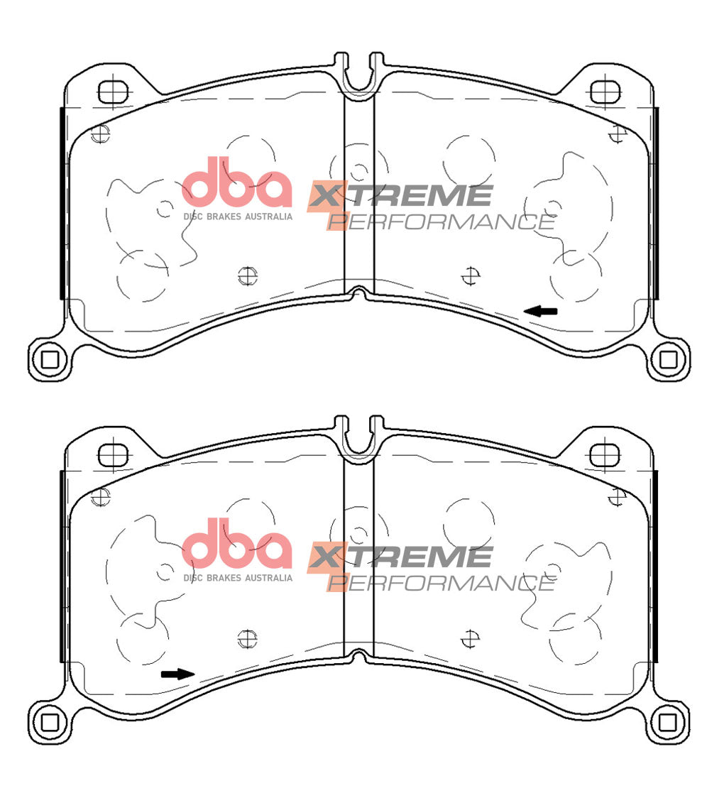 Brake Pads Xtreme Performance | Front Axle - DB15118XP