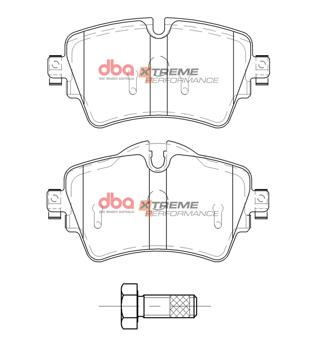 Brake Pads Xtreme Performance | Front Axle - DB15119XP