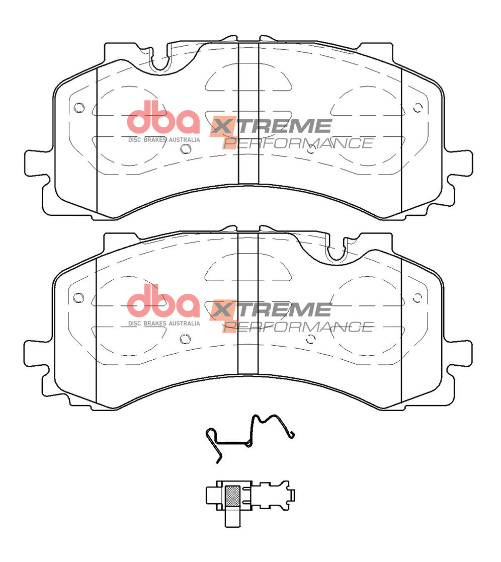 Brake Pads Xtreme Performance | Front Axle - DB15124XP