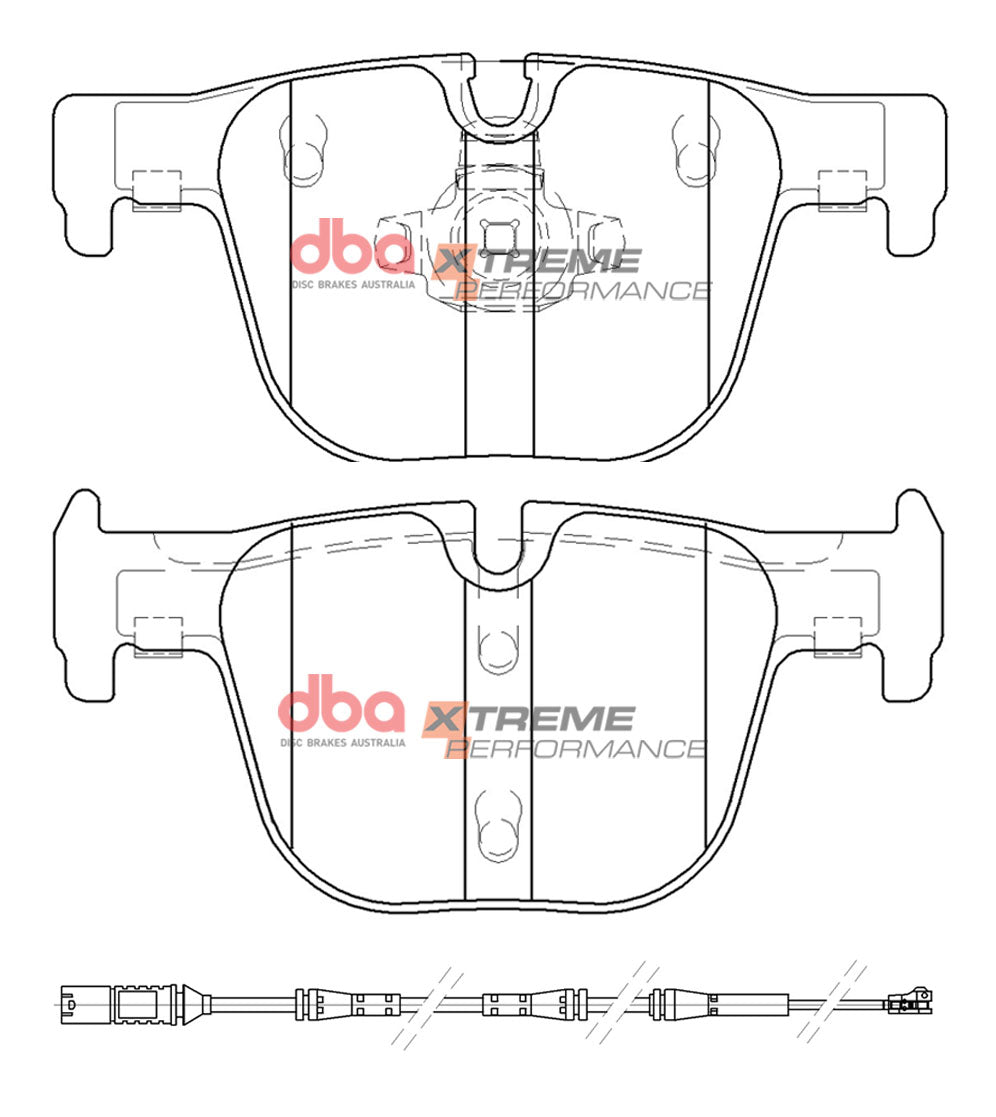 Brake Pads Xtreme Performance | Rear Axle - DB15126XP
