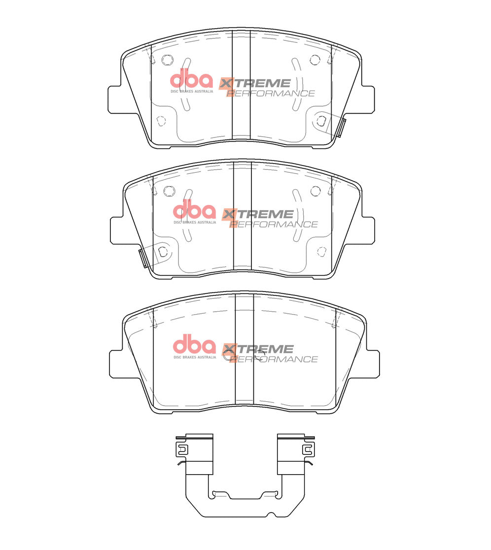 Brake Pads Xtreme Performance | Front Axle - DB15133XP