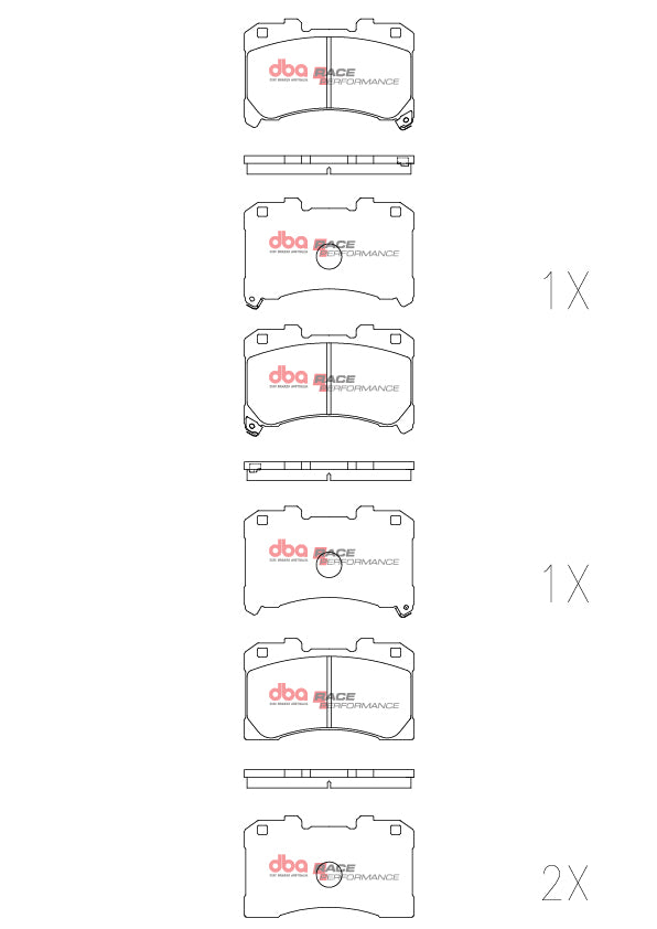 Brake Pads Race Performance - DB15147RP