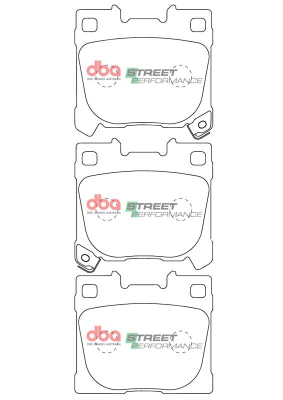 Brake Pads Street Performance | Rear Axle - DB15148SP