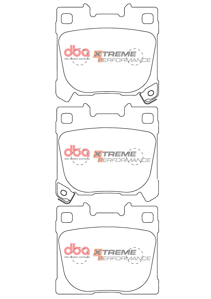 Brake Pads Xtreme Performance | Rear Axle - DB15148XP