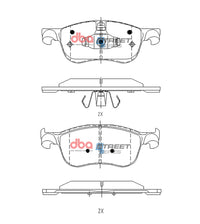 Brake Pads Street Series | Front Axle - DB15149SS