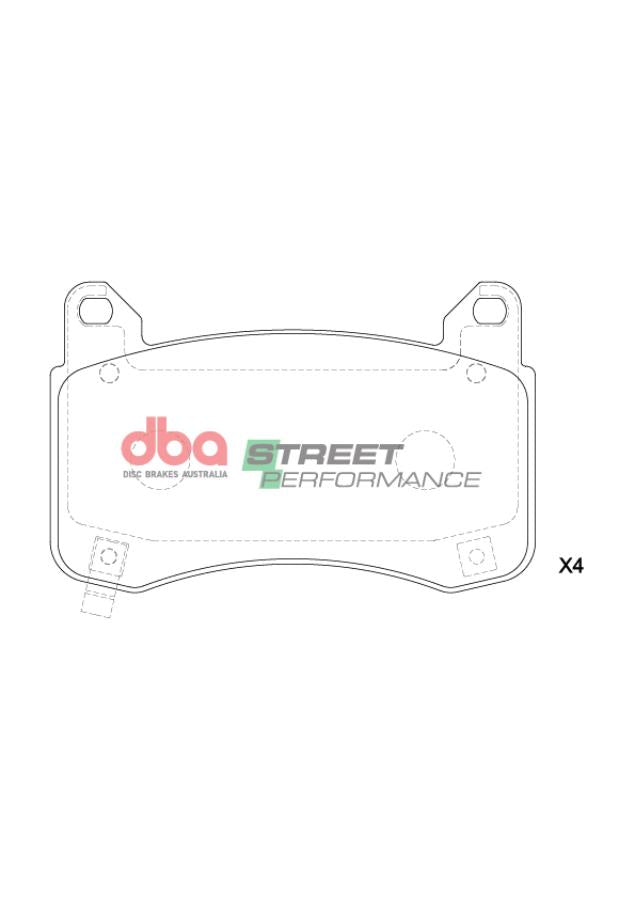 Brake Pads Street Performance | Front Axle - DB15160SP