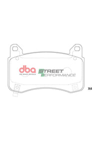 Brake Pads Street Performance | Front Axle - DB15160SP