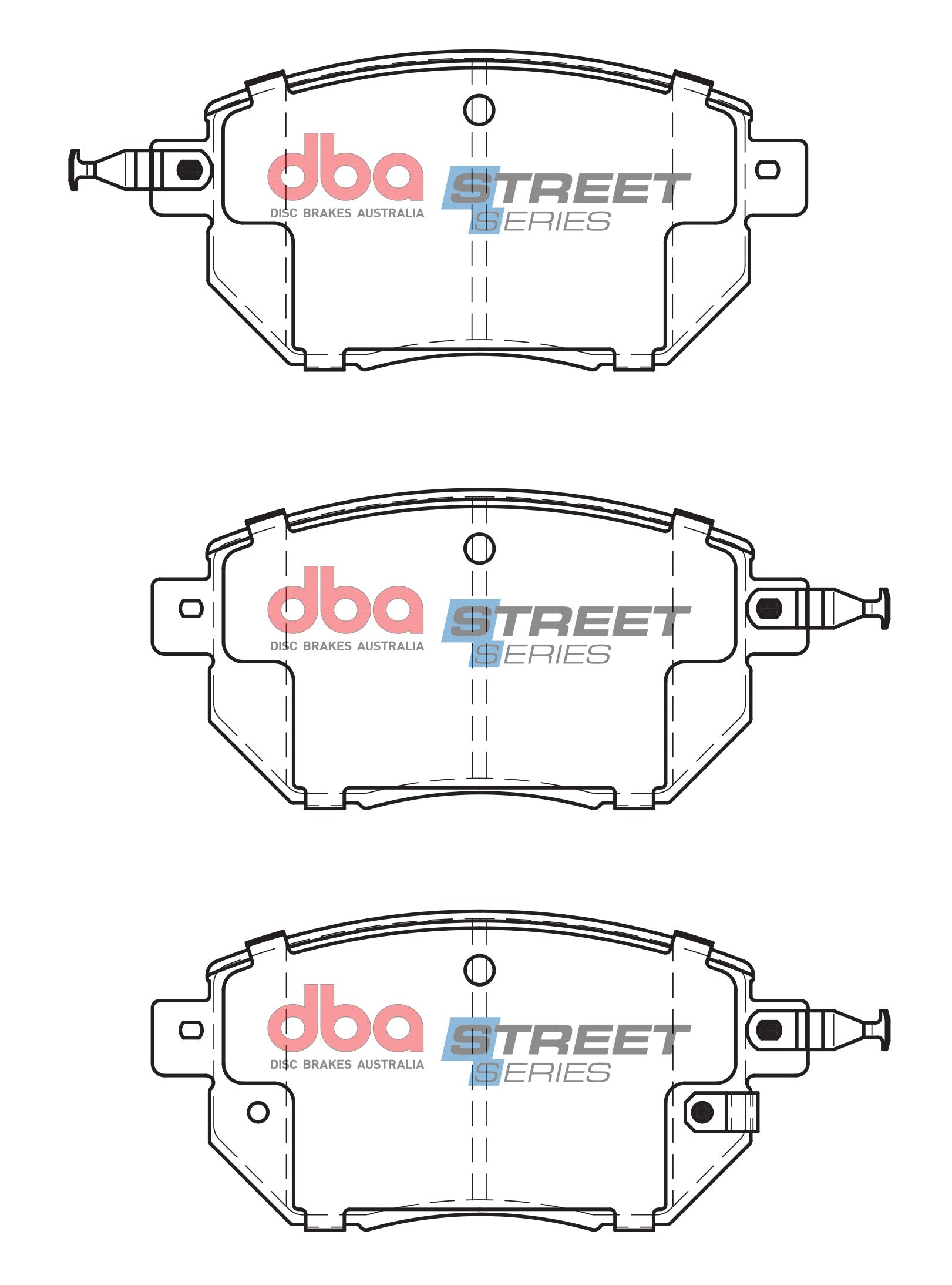Brake Pads Street Series Ceramic | Front Axle - DB1516SS