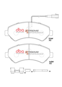 Brake Pads Xtreme Performance | Front Axle - DB15172XP