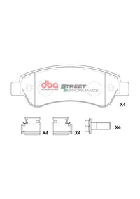 Brake Pads Street Performance | Rear Axle - DB15173SP