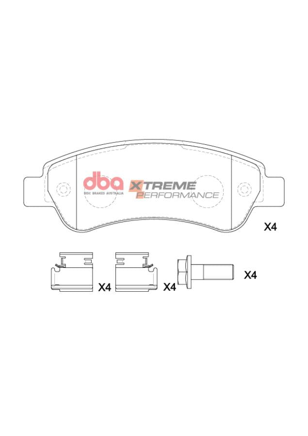 Brake Pads Xtreme Performance | Rear Axle - DB15173XP