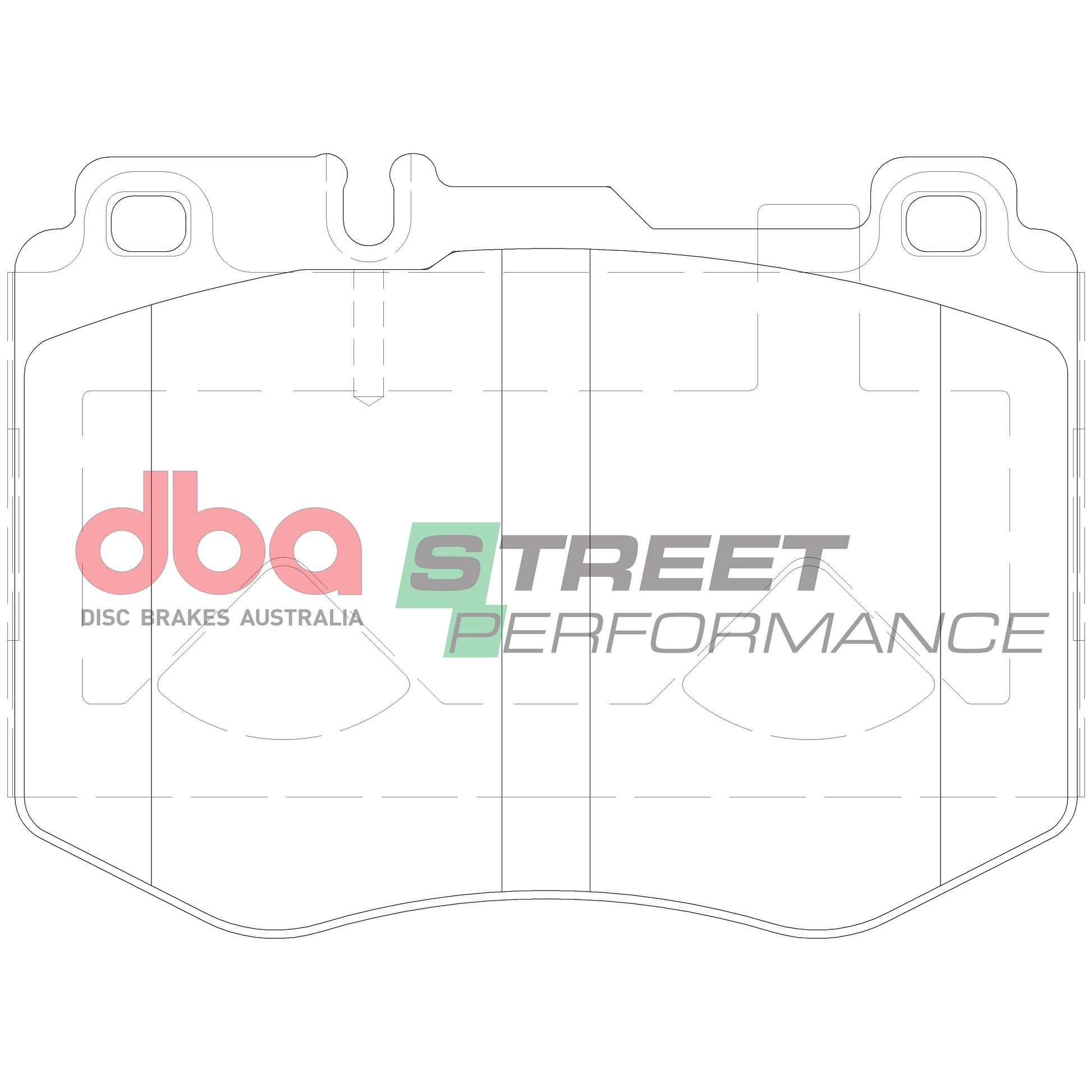 Brake Pads Street Performance | Front Axle - DB15182SP
