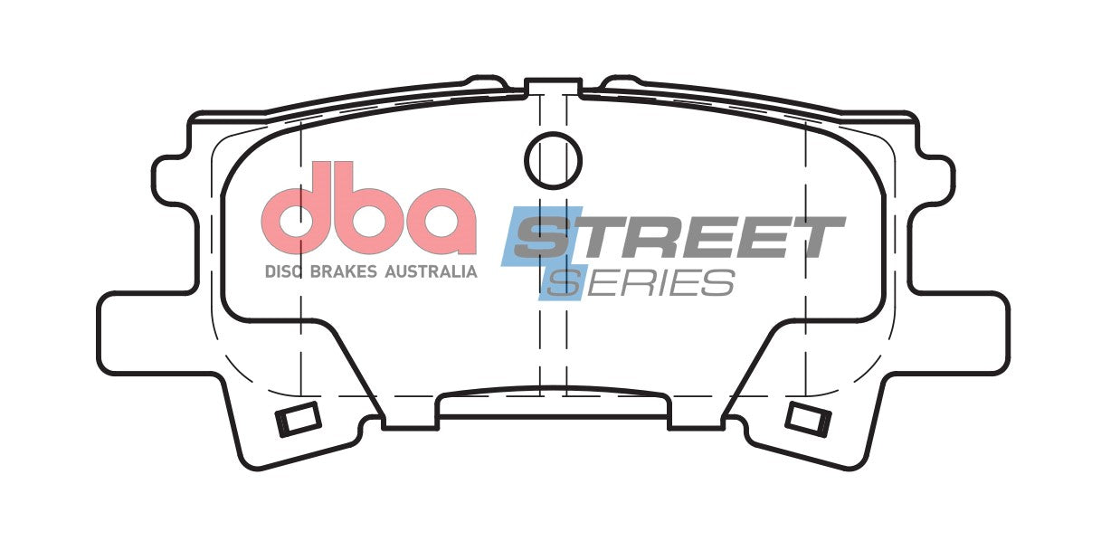 Brake Pads Street Series Ceramic | Rear Axle - DB1518SS