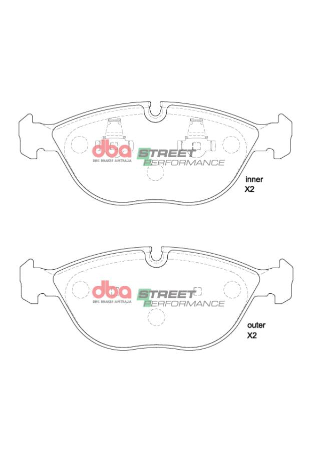 Brake Pads Street Performance | Front Axle - DB15194SP