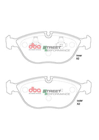 Brake Pads Street Performance | Front Axle - DB15194SP