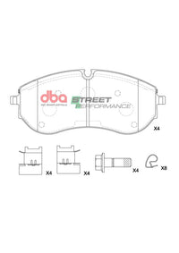 Brake Pads Street Performance | Front Axle - DB15198SP