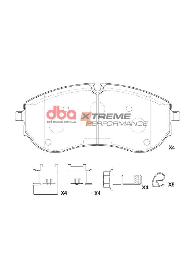 Brake Pads Xtreme Performance | Front Axle - DB15198XP