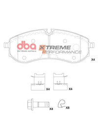 Brake Pads Xtreme Performance | Rear Axle - DB15200XP