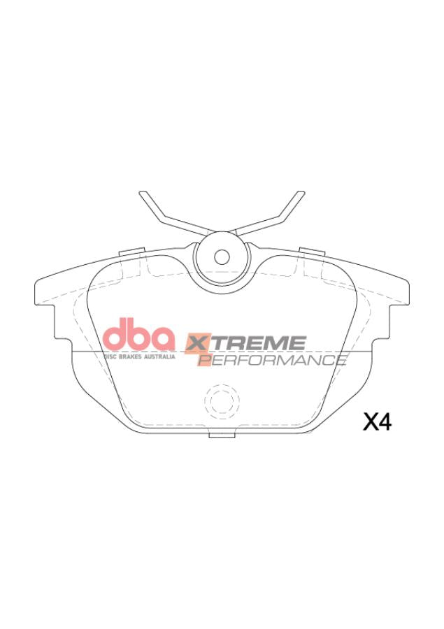 Brake Pads Xtreme Performance | Rear Axle - DB15208XP