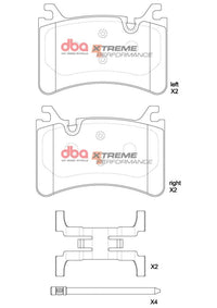 Brake Pads Xtreme Performance | Rear Axle - DB15215XP