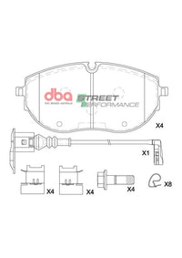 Brake Pads Street Performance | Front Axle - DB15218SP