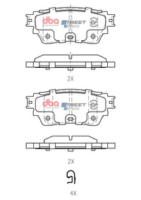 Brake Pads Street Series - DB15223SSEV