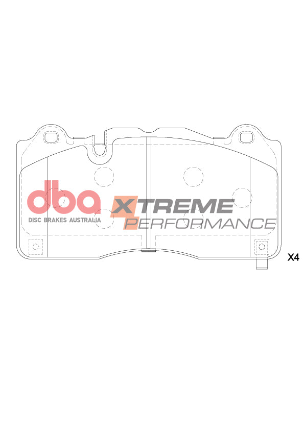 Brake Pads Xtreme Performance | Front Axle - DB15224XP