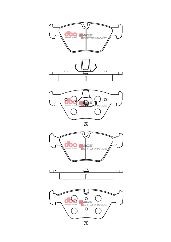 Brake Pads Race Performance - DB1522RP