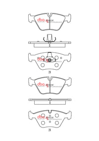 Brake Pads Race Performance - DB1522RP