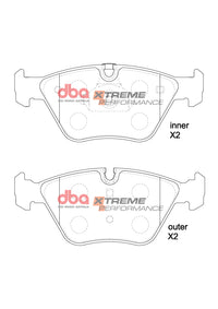 Brake Pads Xtreme Performance | Front Axle - DB1522XP
