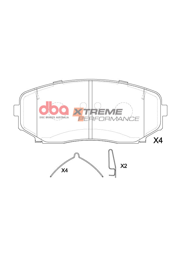 Brake Pads Xtreme Performance | Front Axle - DB15252XP
